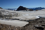 Gran Sella del Gries e davanti a noi il Rothorn (Corno Rosso)